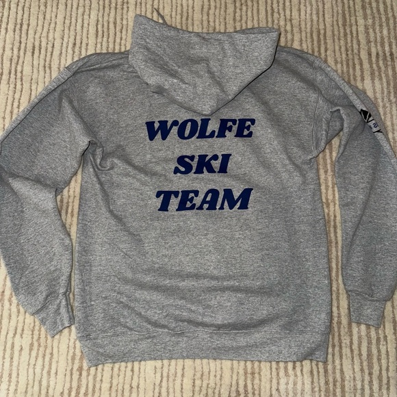 Gray Men's Hoodie - Picture 4 of 6